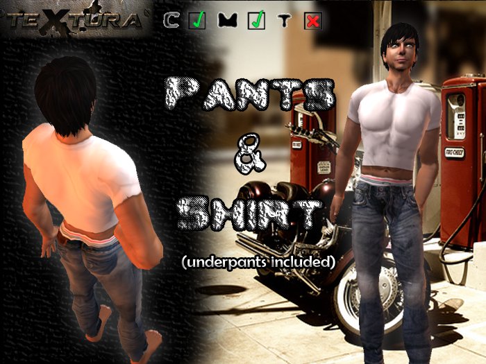 GIFT Pants & shirt (includes underpants)