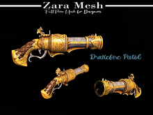 Zara Mesh - Weapons - Drakefire Pistol - FULL PERM MESH