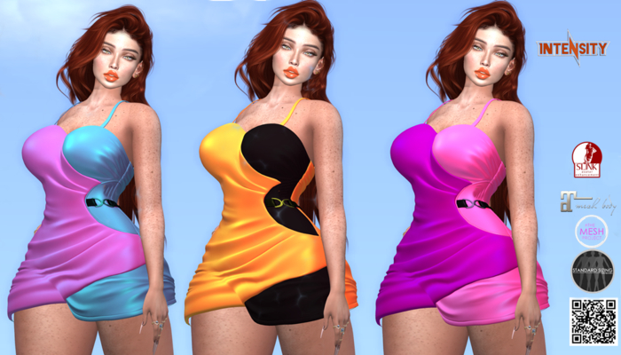 *INT*LUIZA DRESS MULTICOLORS