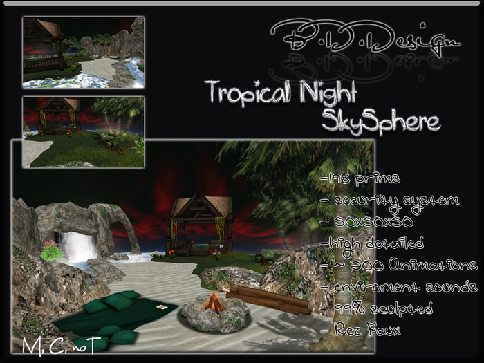 .::B.D.Design:..Tropical Night SkySphere