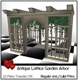 *CUPIDS*Antique Lattice Garden Arbor