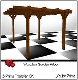 *CUPIDS*Wooden Garden Arbor