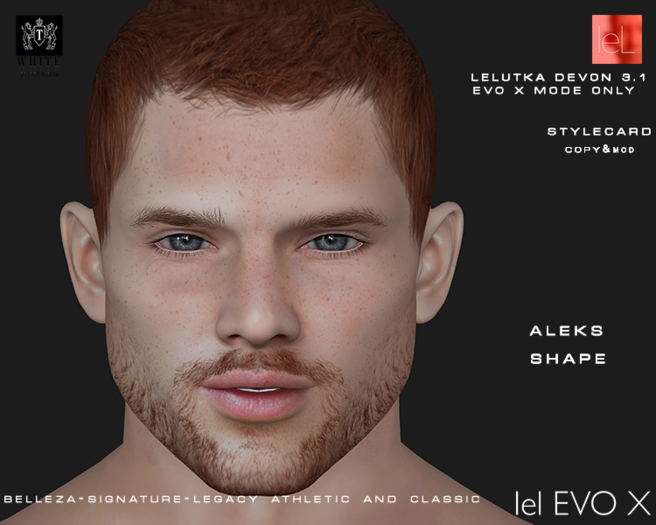 ALEKS shape for lelutka devon 3.1 evo x