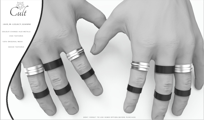 : CULT : Toro Male Rings DEMO