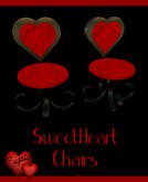 2 sweetheart chairs