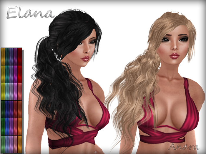 [Anara Hair] - Elana - All Unaturals Pack