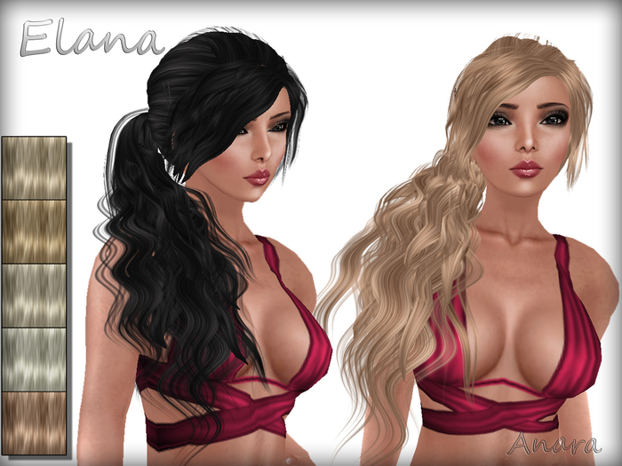 [Anara Hair] - Elana - Blondes Pack