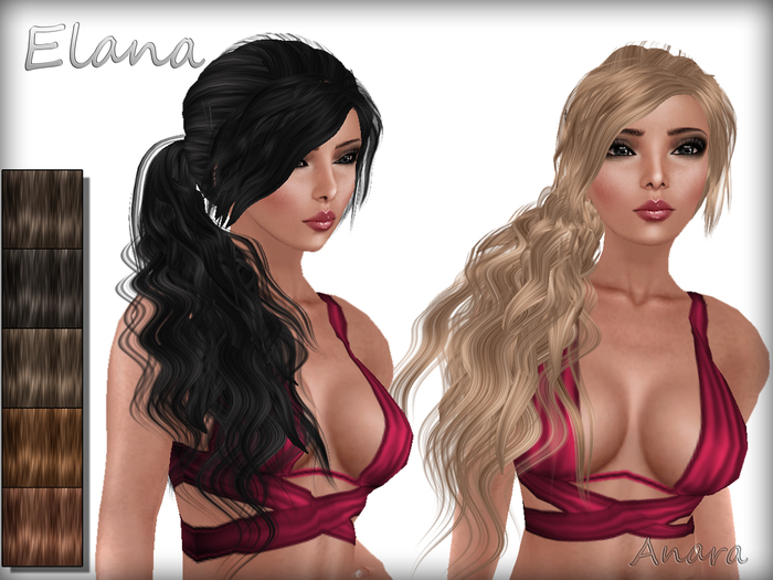 [Anara Hair] - Elana - Browns Pack