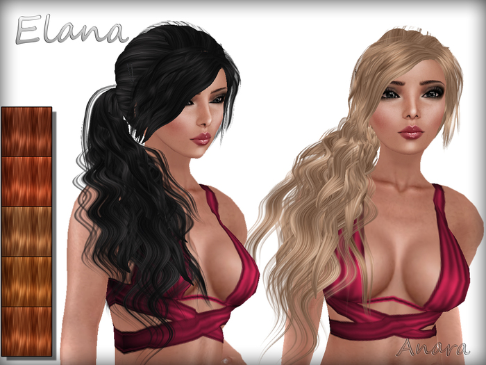 [Anara Hair] - Elana - Reds Pack
