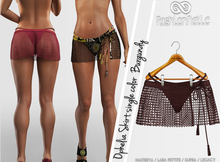 Ophelia Skirt Burgundy- Maitreya Lara, Lara Petite, Kupra Original, Legacy - FashionNatic