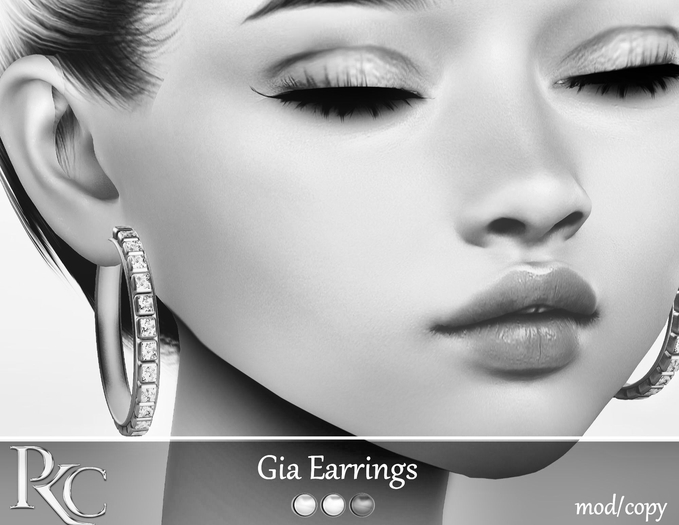 *PKC* Gia Earrings DEMO
