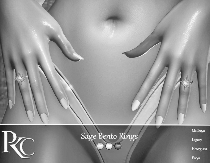 *PKC* Sage Bento Rings  DEMO
