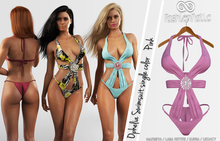 Ophelia Swimsuit Pink - Maitreya Lara, Lara Petite, Kupra Original, Legacy - FashionNatic