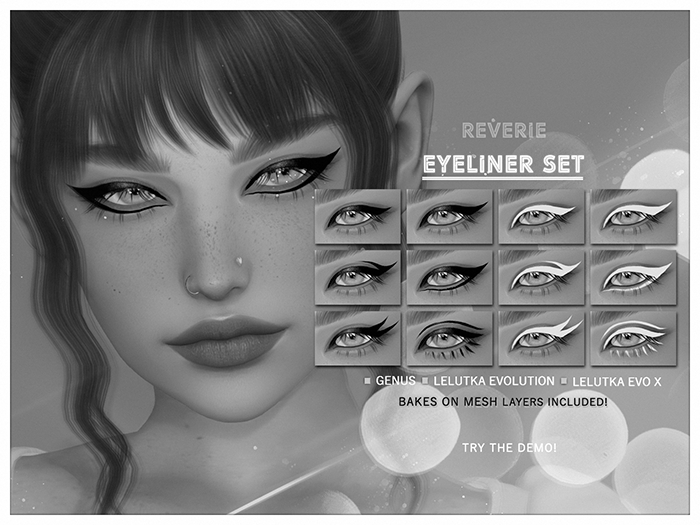 [REVERIE] Eyeliner Set DEMO