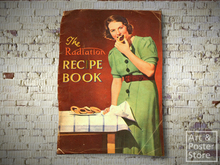 Radiation Recipe Book Cover | Rippled Peeling Poster