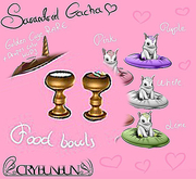 CryBunBun - Sarandriel Food Bowls [Boxed]