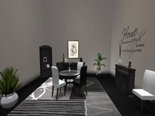 Solitary Dining Room Set ~ Complete Dining Room Set
