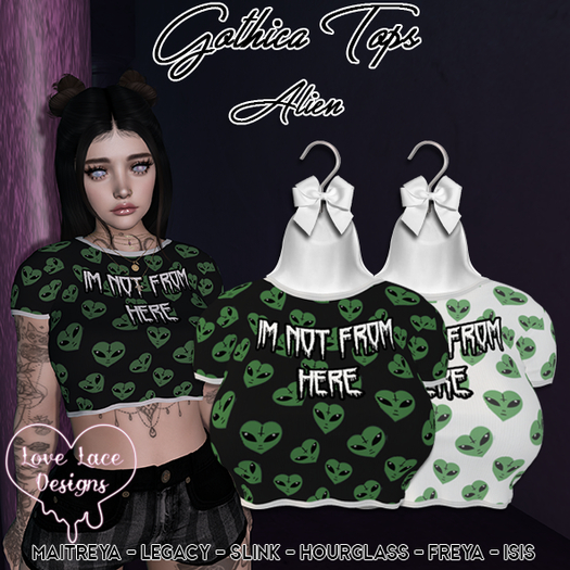 ::LL:: Gothica Top // Alien