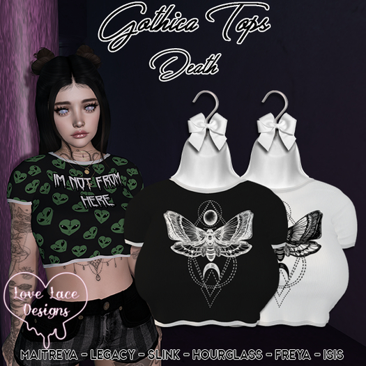 ::LL:: Gothica Top // Death