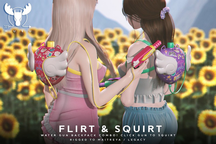 -MUSU- Flirt & Squirt Blue