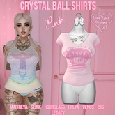 ::LL:: Crystal Ball Shirt // Pink 