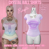 ::LL:: Crystal Ball Shirt // Purple 
