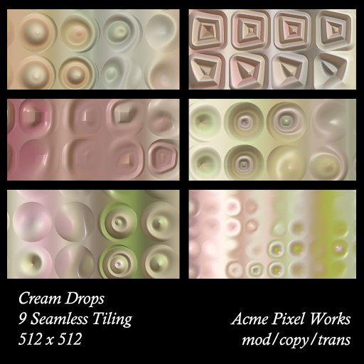 Textures - Cream Drops