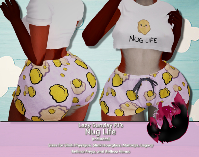 [MF] Lazy Sunday PJ's - Nug Life Set (add/rez)