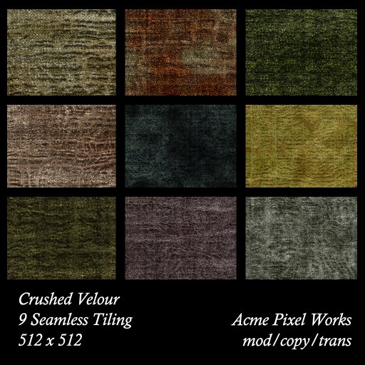 Textures - Crushed Velour