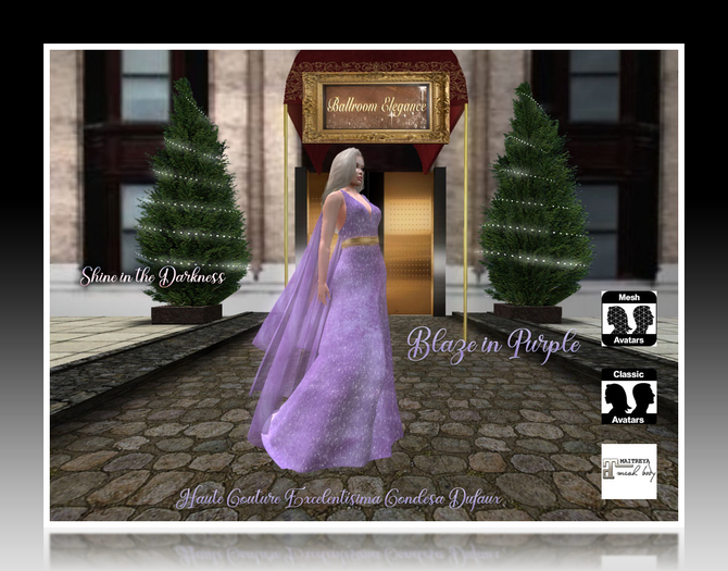 Blaze in Purple (Shine in the Darkness)