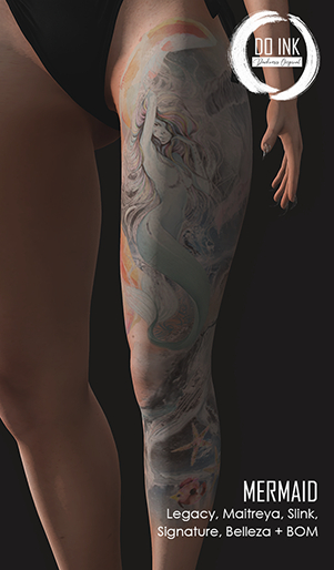 DO INK TATTOO MERMAID