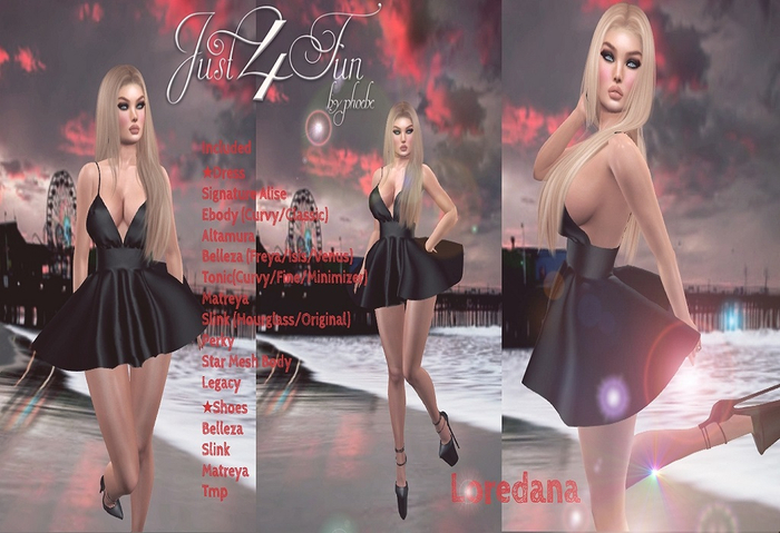J4F Loredana Dress & Shoes 