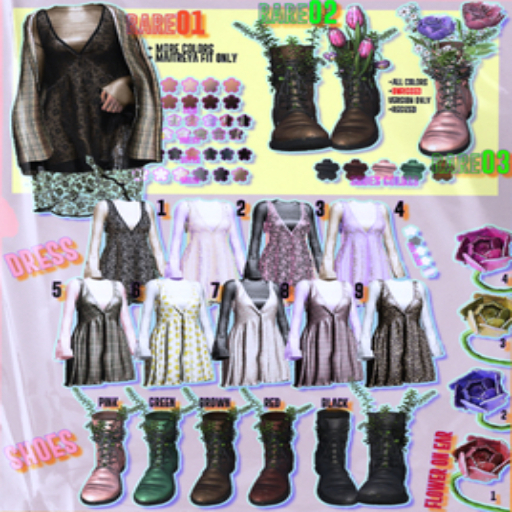 dami_waterlily gacha_flower*3 (ear R) resize