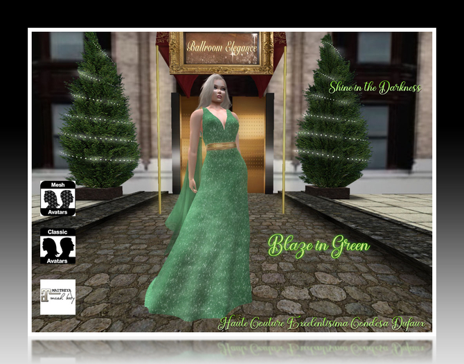 Blaze in Green (Shine in the Darkness)