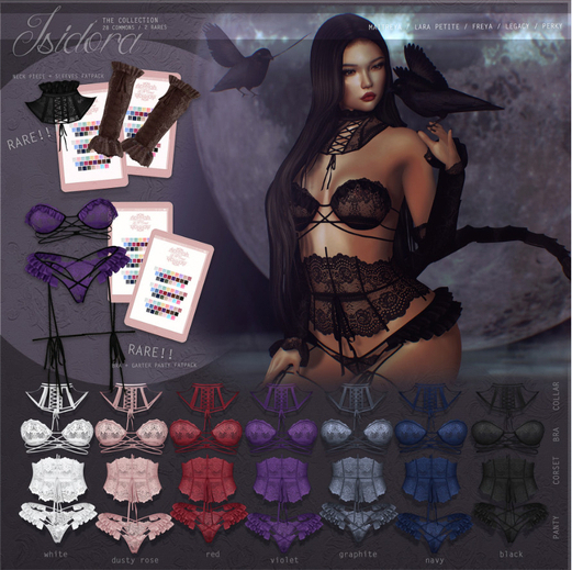 {le fil casse} Cordelia Bikini Top Maitreya Black Violet