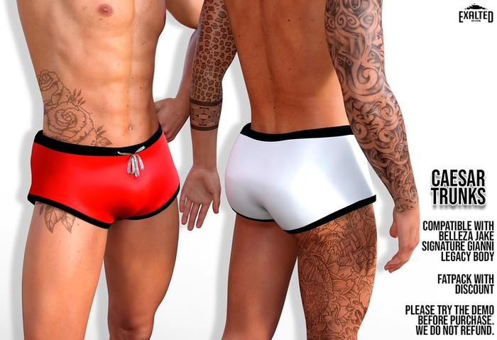 ExalteD - Caesar Trunks {Belleza/Signature/Legacy} Green