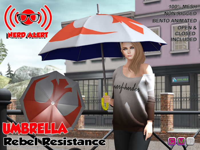 :NerdALERT: (Wear to Unpack) Rebel Resistance Umbrella