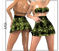 Olive Gothic Telepathy Dress
