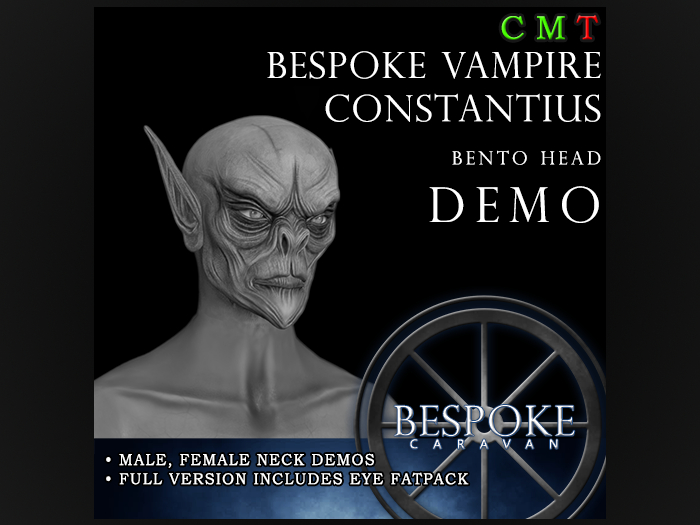 BeSpoke - Vampire Constantius - Bento Head Demo Unpacker