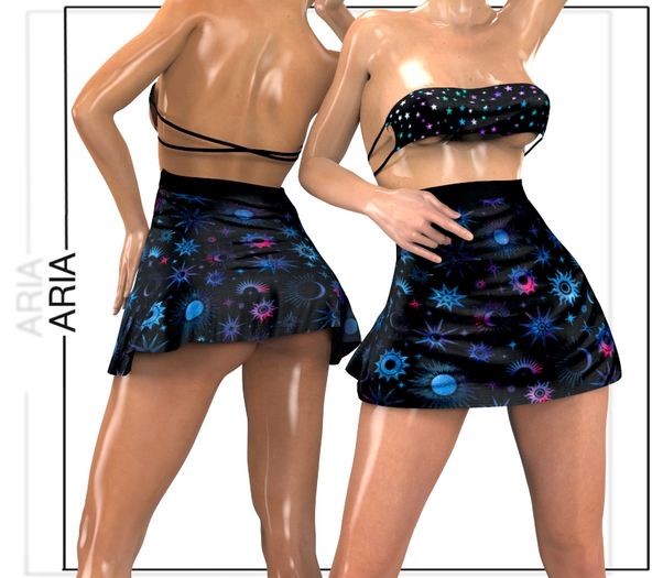Ombre Magic Telepathy Dress