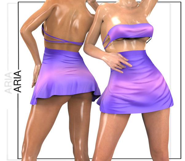 Purple Ombre Dress