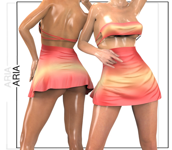 Sun Ombre Telepathy Dress