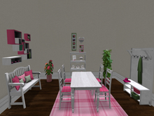 Breath of Spring Dining Room ~ Complete Dining Room Set