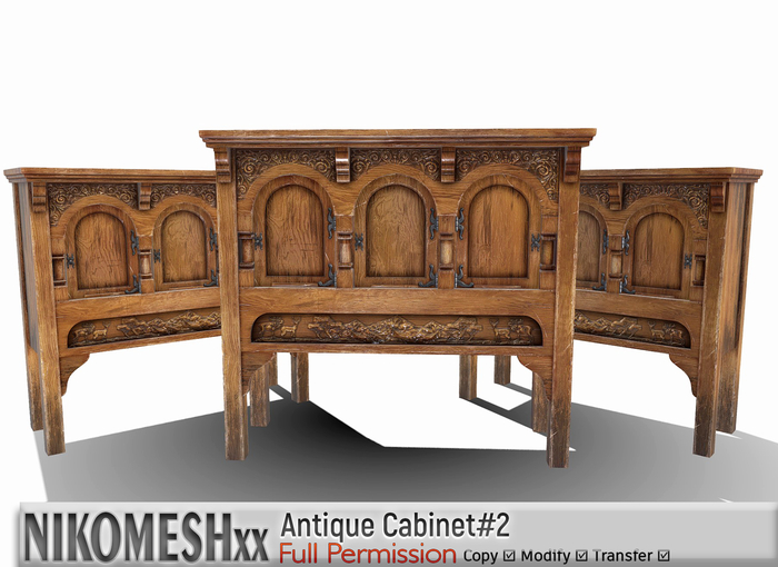 ::NIKOMESH::Full Permission Antique Cabinet#2