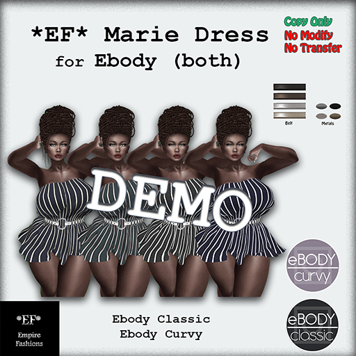 *EF* Marie Dress DEMO  (ADD)