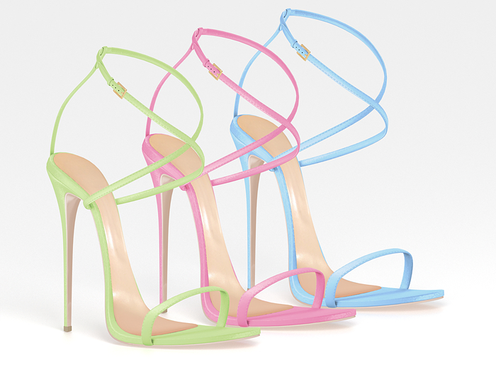 Salvadori - Classic 'Ava' Strappy Sandals