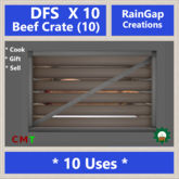 DFS BEEF CRATE (10) X 10