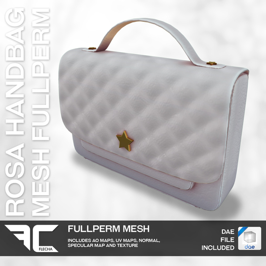 FLECHA Rosa Handbag Fullperm