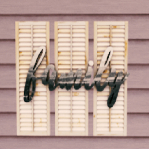 DFS Decor- Family Frame-Butter Wood ( Limited)