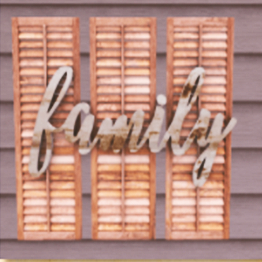 DFS Decor- Family Frame- Pale Wood(Limited)